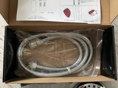 Słuchawka | Głowica Prysznicowa | Wąż 150 cm | Chrom