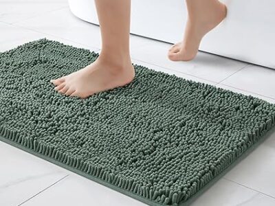 Dywanik łazienkowy | Mata łazienkowa 40x60cm MIULEE | Matcha Green