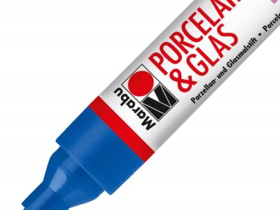 Zakreślacz | Pisak | Marabu | 10 szt, kolorowe | porcelana, ceramika, szkło