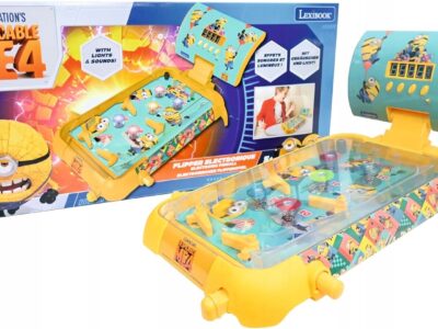 Elektroniczny pinball stołowy | Minionki | Lexibook JG610DES